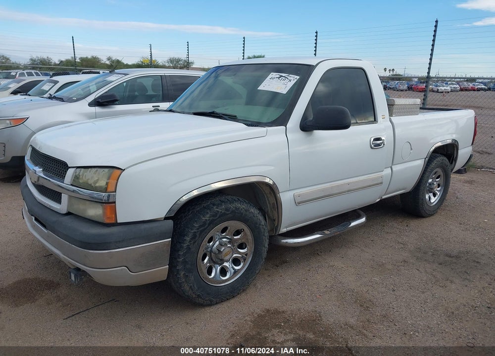 2001 CHEVROLET SILVERADO 1500 VIN: 1GCEC14V01Z284252