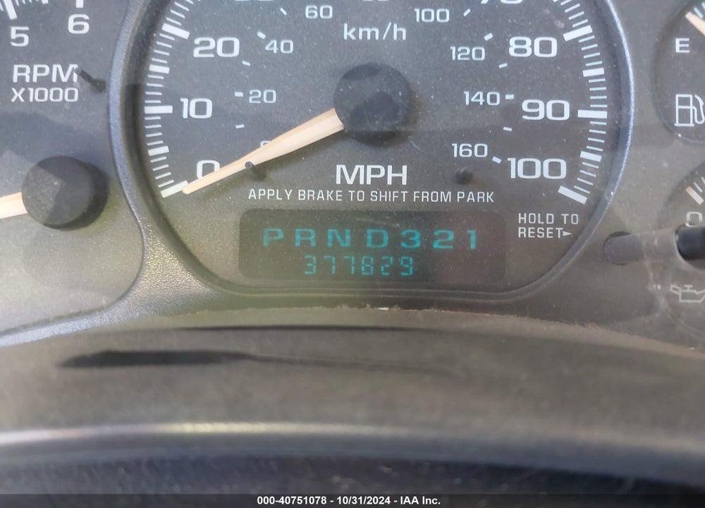 2001 CHEVROLET SILVERADO 1500 VIN: 1GCEC14V01Z284252