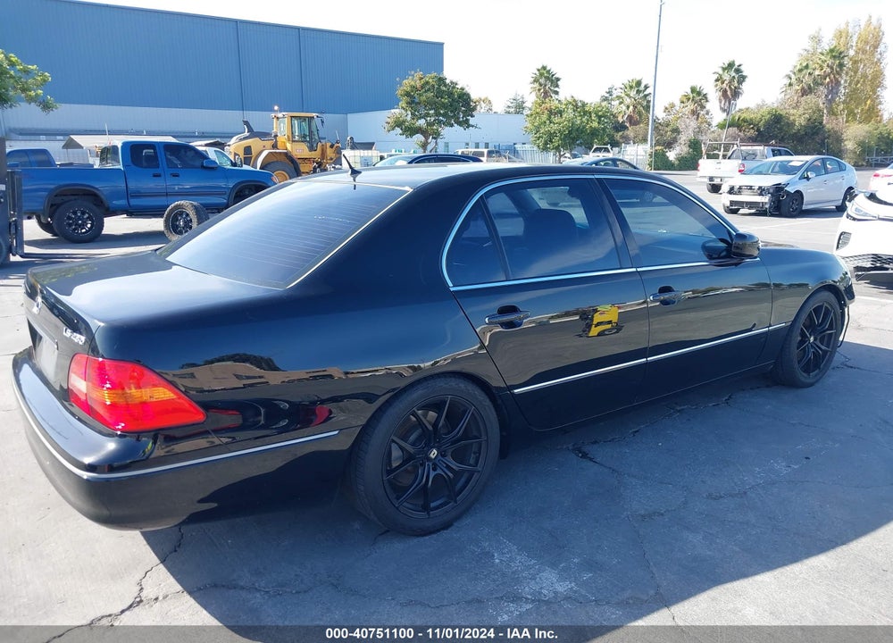 2001 LEXUS LS 430 VIN: JTHBN30F310038922