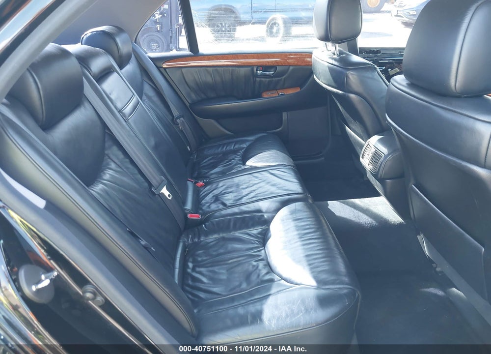 2001 LEXUS LS 430 VIN: JTHBN30F310038922