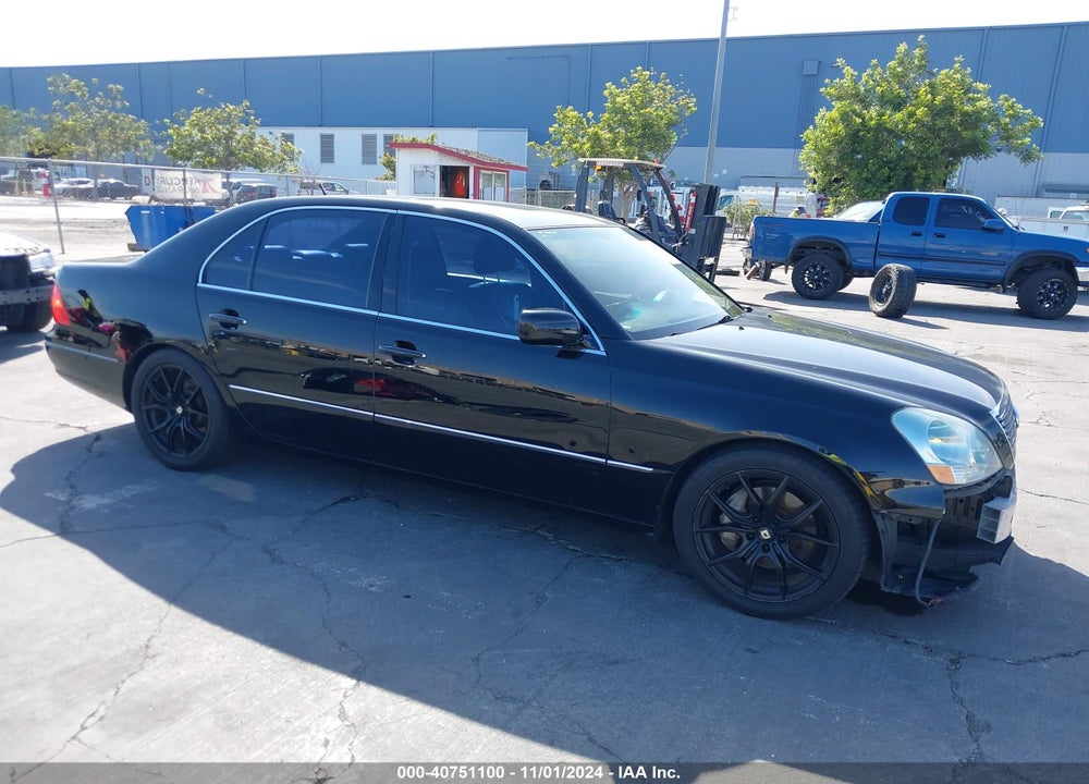 2001 LEXUS LS 430 VIN: JTHBN30F310038922