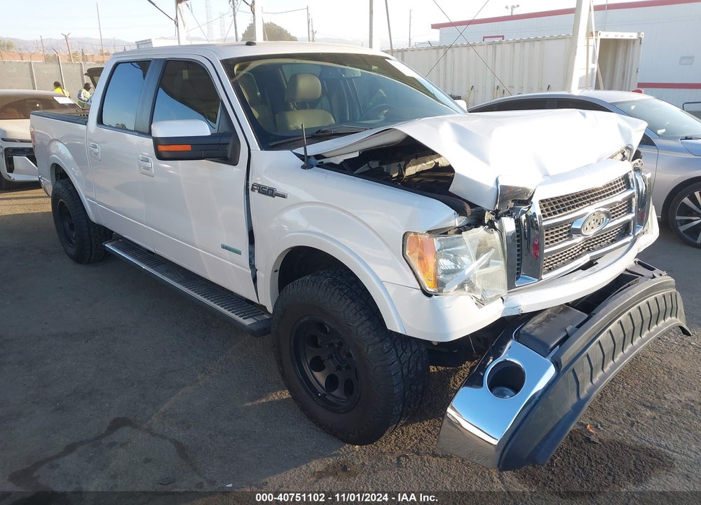 2011 FORD F-150 LARIAT VIN: 1FTFW1CT4BFB23689