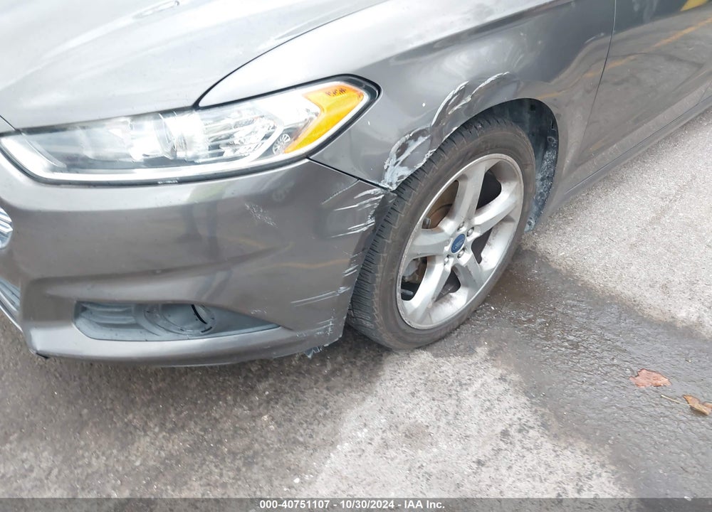 2014 FORD FUSION SE VIN: 1FA6P0H70E5353166