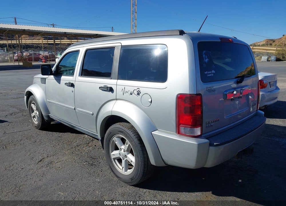 2007 DODGE NITRO SLT/RT VIN: 1D8GU58K47W610126