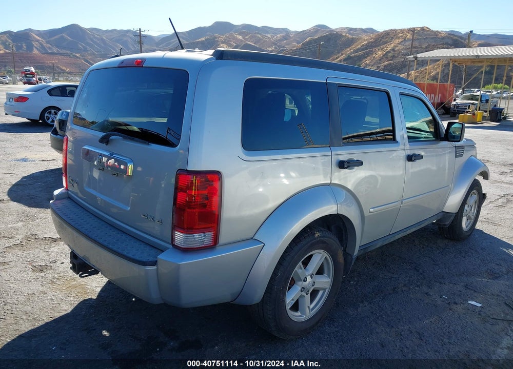 2007 DODGE NITRO SLT/RT VIN: 1D8GU58K47W610126