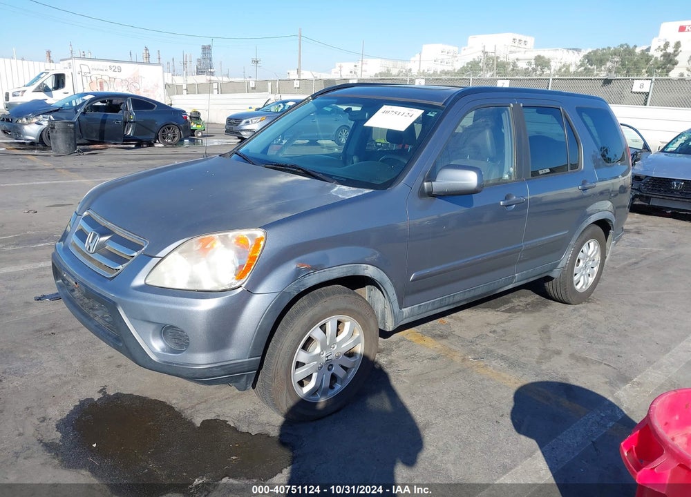 2006 HONDA CR-V SE VIN: JHLRD78996C009264