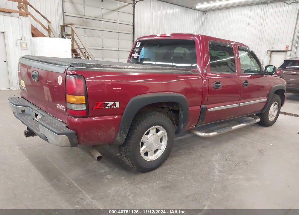 2004 GMC SIERRA 1500 SLE VIN: 2GTEK13T141355457