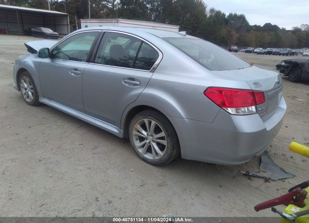 2013 SUBARU LEGACY 2.5I LIMITED VIN: 4S3BMBP6XD3002796