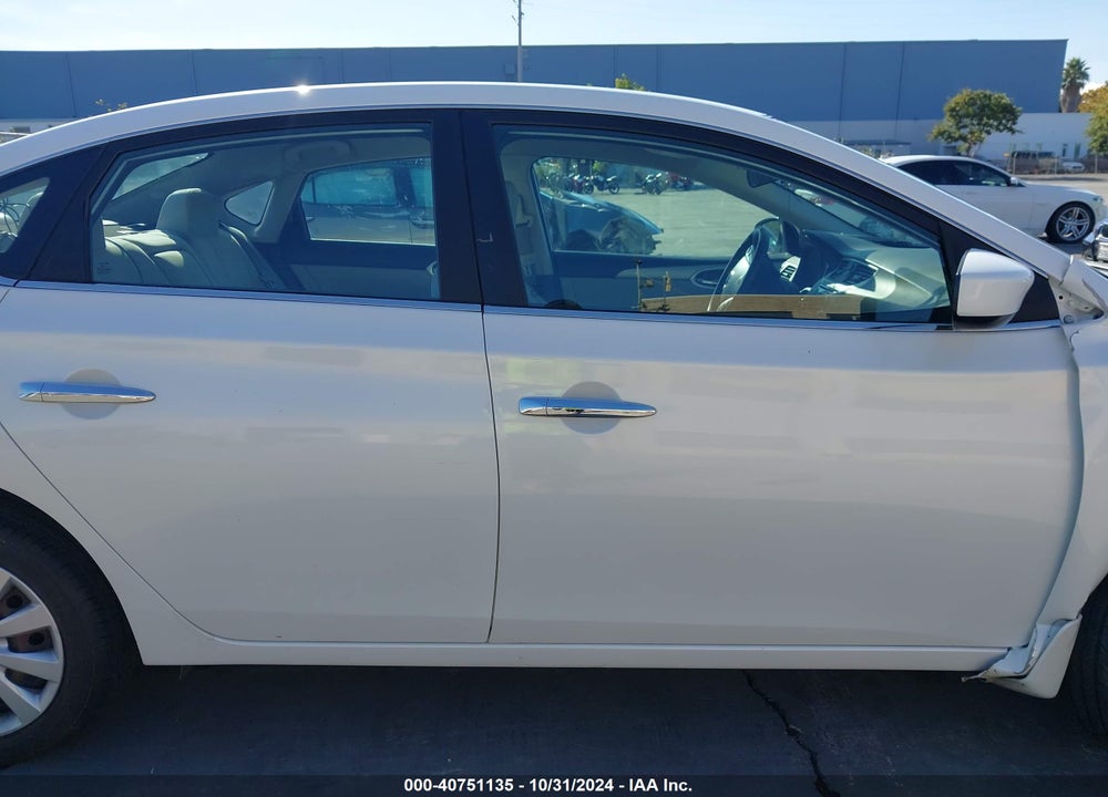 2015 NISSAN SENTRA SV VIN: 3N1AB7AP8FL696138