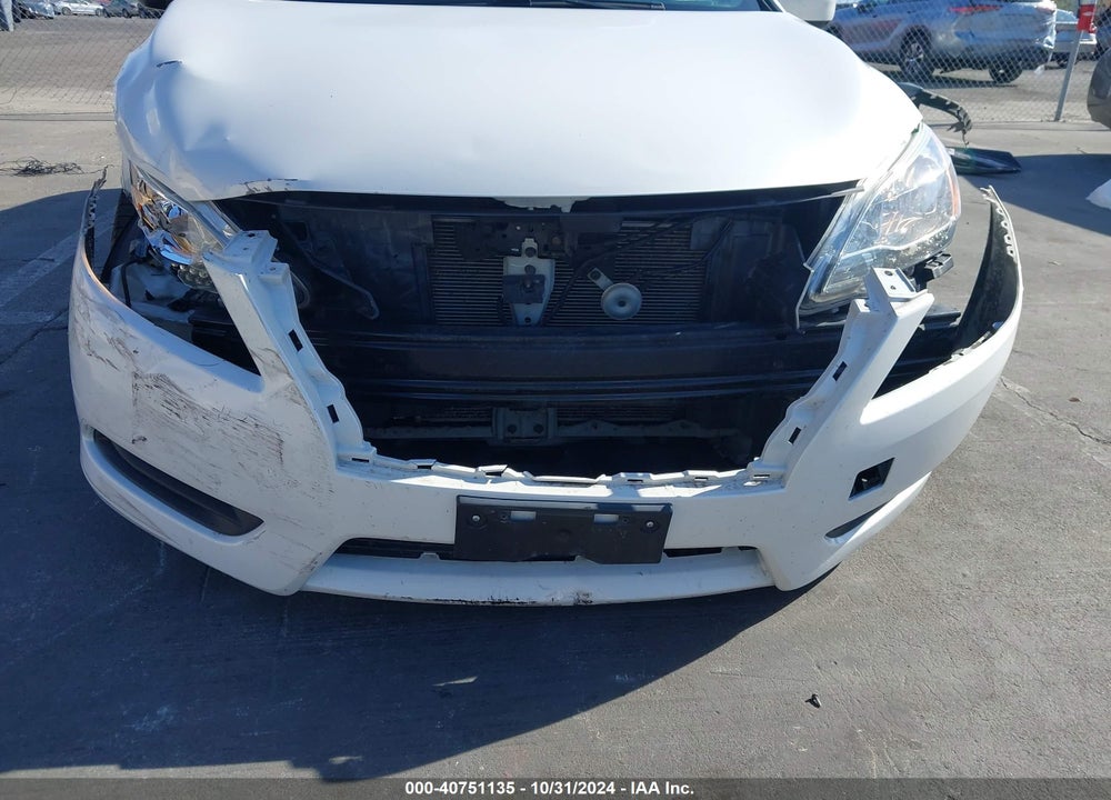 2015 NISSAN SENTRA SV VIN: 3N1AB7AP8FL696138