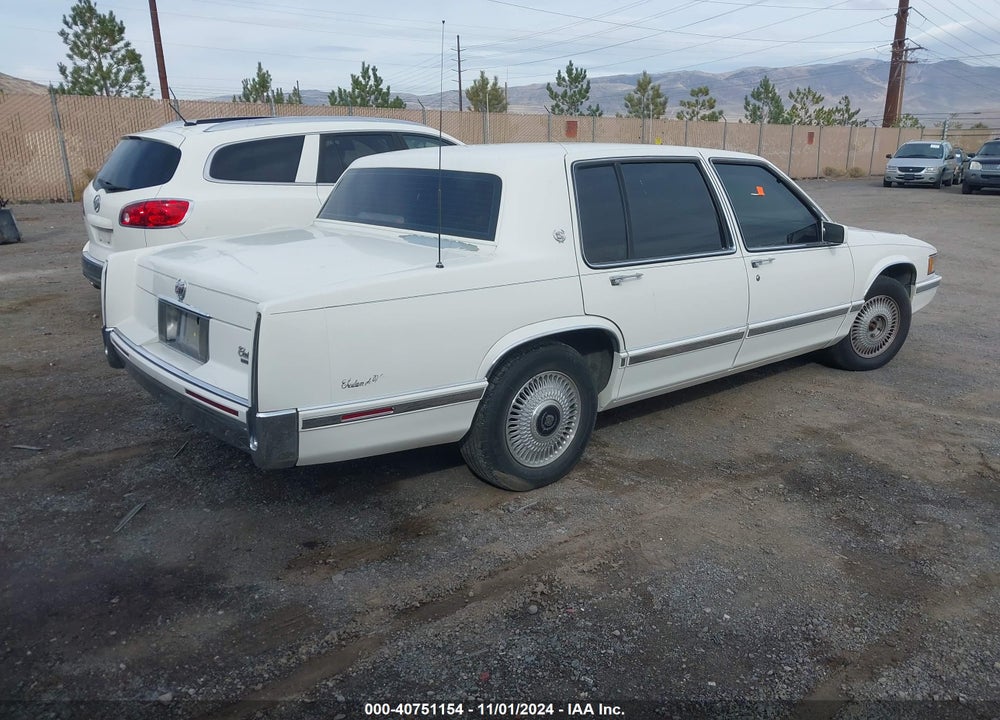 1993 CADILLAC DEVILLE VIN: 1G6CD53B1P4310661