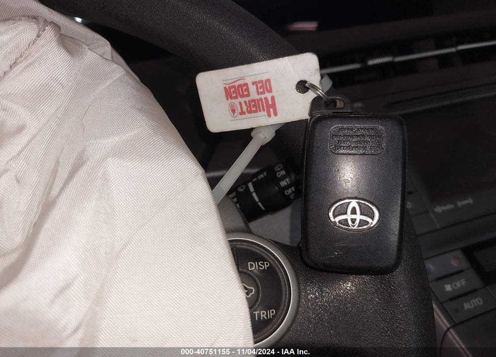 2012 TOYOTA PRIUS THREE VIN: JTDKN3DU8C1555947