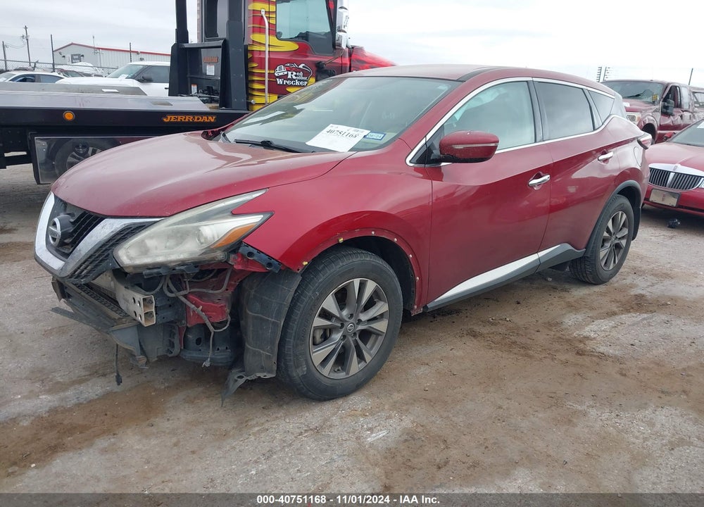 2015 NISSAN MURANO S VIN: 5N1AZ2MG0FN265909