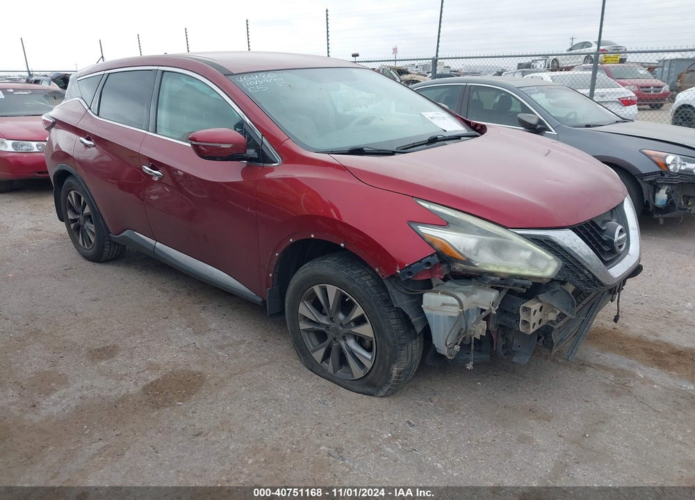 2015 NISSAN MURANO S VIN: 5N1AZ2MG0FN265909