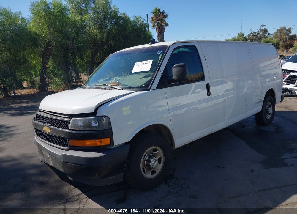 2019 CHEVROLET EXPRESS 2500 WORK VAN VIN: 1GCWGBFP7K1175123