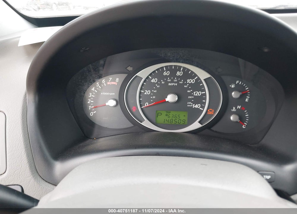 2007 HYUNDAI TUCSON GLS VIN: KM8JM12B67U648907