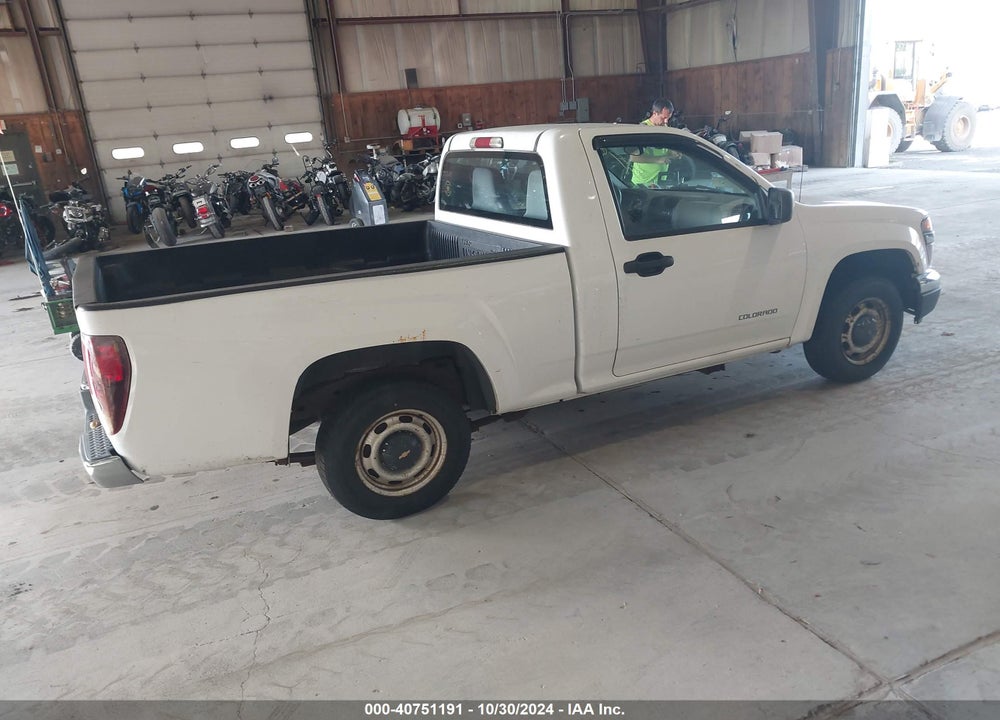 2005 CHEVROLET COLORADO VIN: 1GCCS146X58127410
