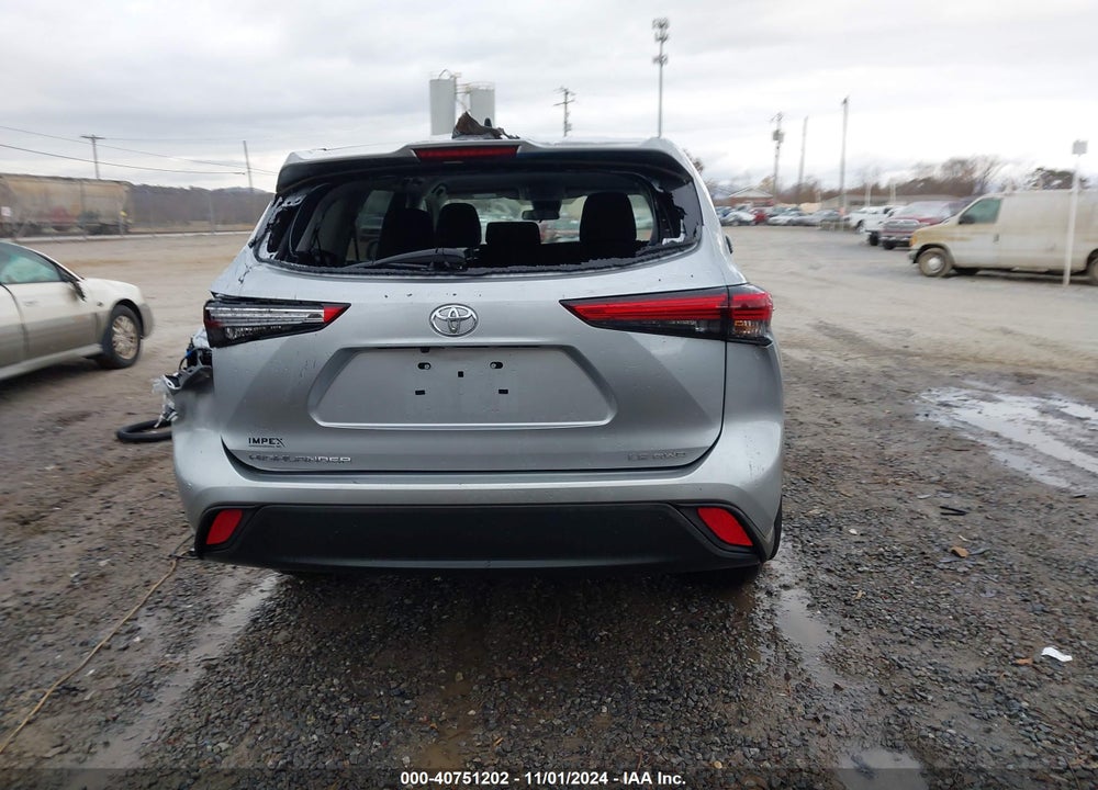 2023 TOYOTA HIGHLANDER LE VIN: 5TDKDRBH5PS500277