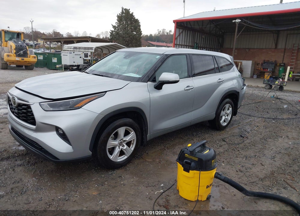 2023 TOYOTA HIGHLANDER LE VIN: 5TDKDRBH5PS500277