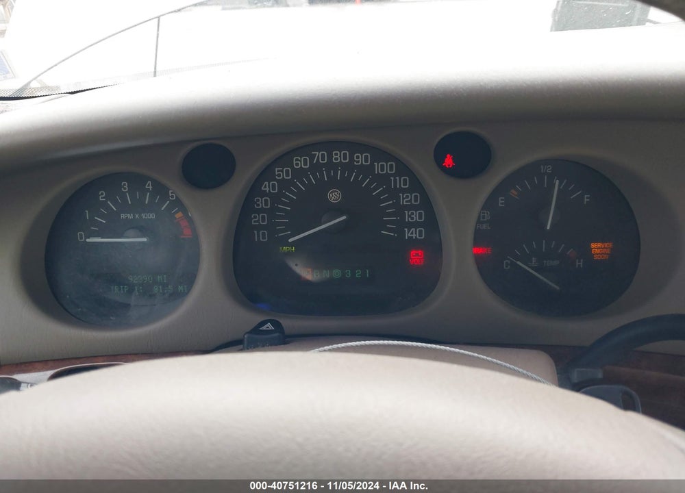 2003 BUICK LESABRE LIMITED VIN: 1G4HR54K03U221625