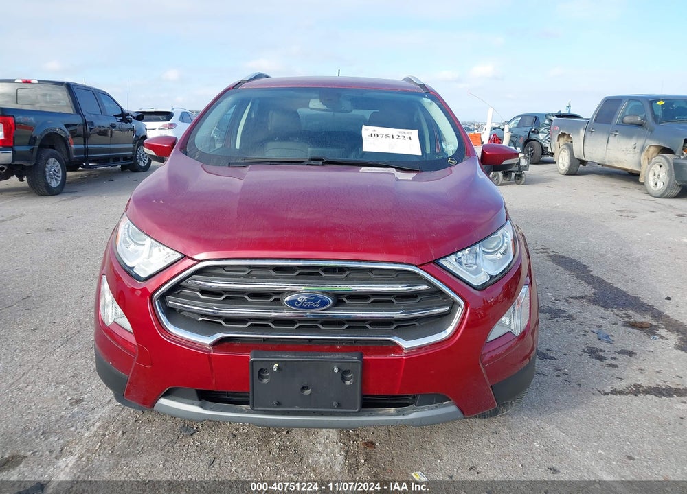 2020 FORD ECOSPORT TITANIUM VIN: MAJ6S3KL5LC332540