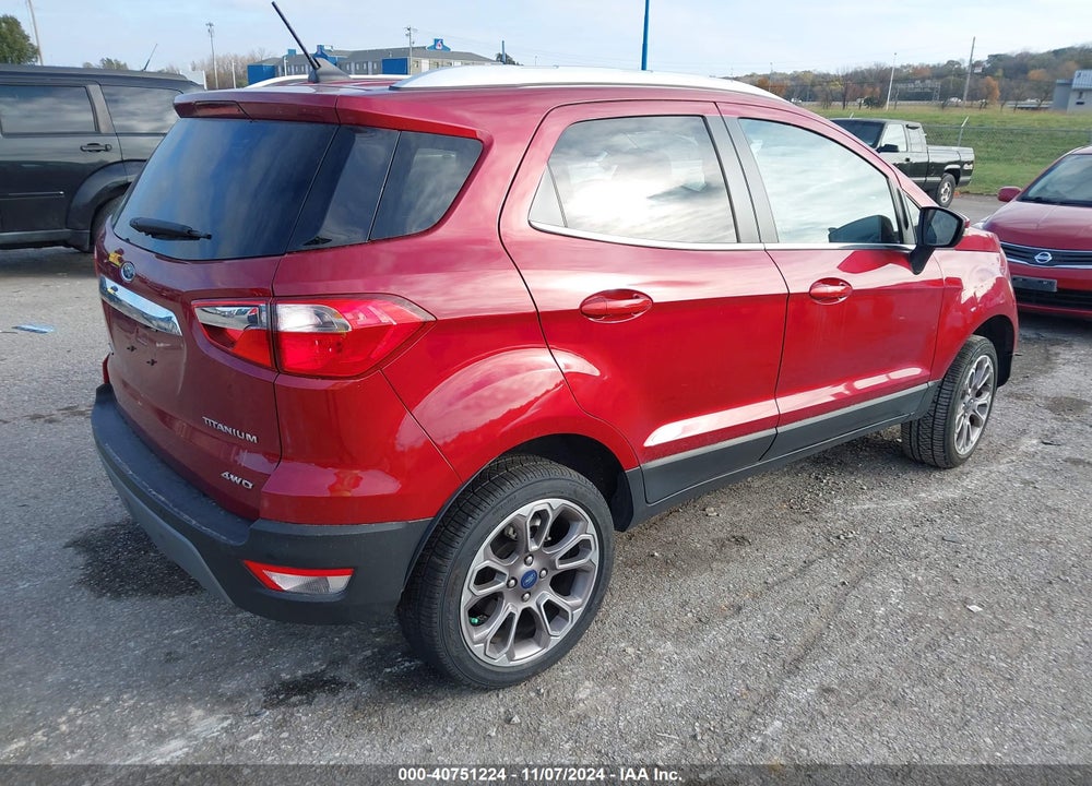 2020 FORD ECOSPORT TITANIUM VIN: MAJ6S3KL5LC332540