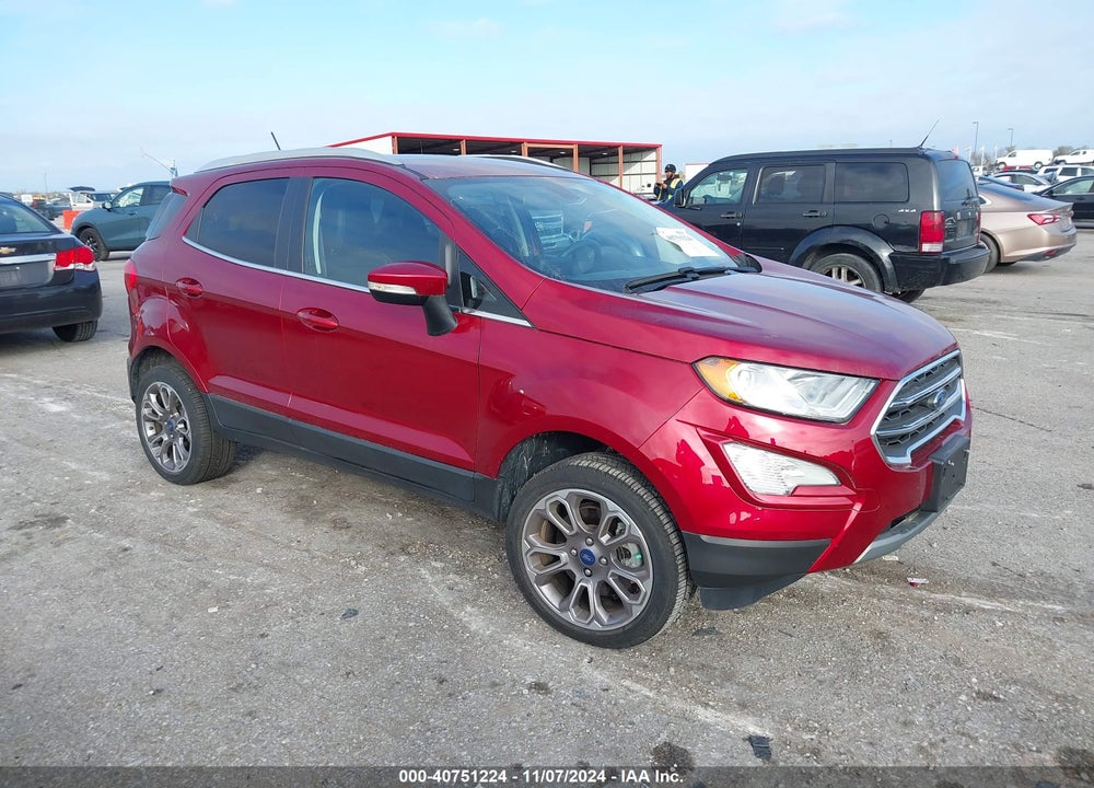 2020 FORD ECOSPORT TITANIUM VIN: MAJ6S3KL5LC332540