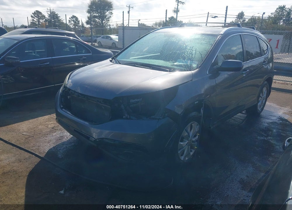 2014 HONDA CR-V EX-L VIN: 2HKRM4H79EH650007
