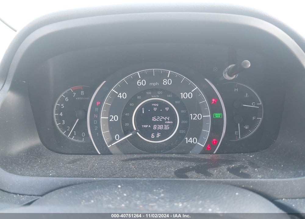 2014 HONDA CR-V EX-L VIN: 2HKRM4H79EH650007