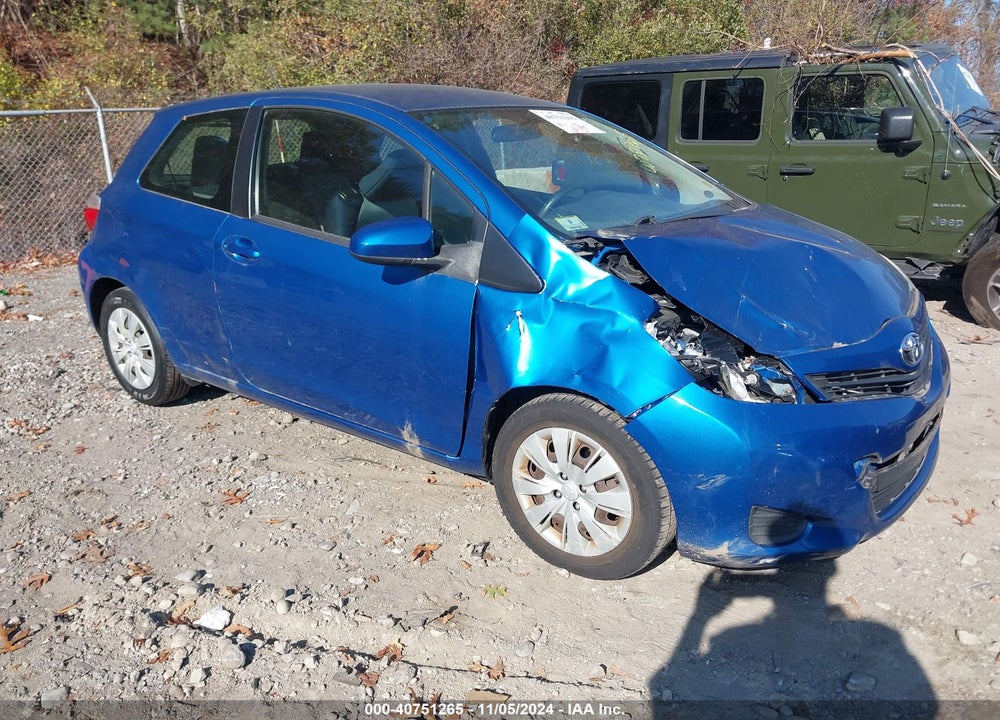 2012 TOYOTA YARIS L VIN: JTDJTUD31CD510412