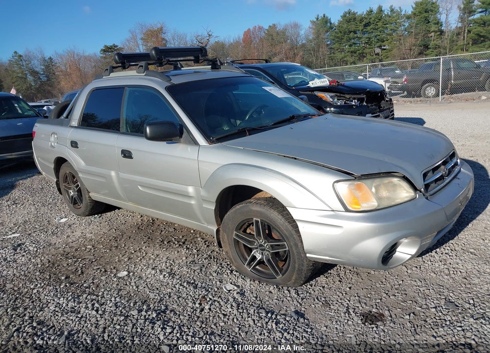 2004 SUBARU BAJA SPORT VIN: 4S4BT62C946100381