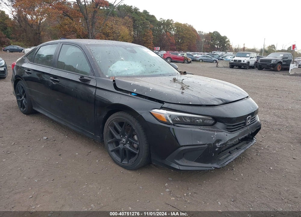 2022 HONDA CIVIC SPORT VIN: 2HGFE2F56NH593362