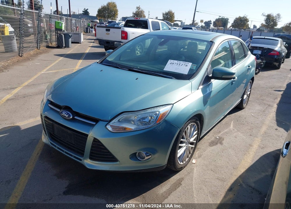 2012 FORD FOCUS SEL VIN: 1FAHP3H23CL222594