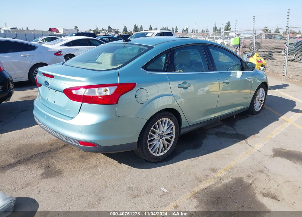 2012 FORD FOCUS SEL VIN: 1FAHP3H23CL222594