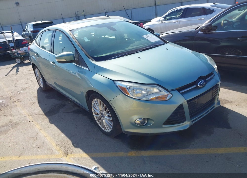 2012 FORD FOCUS SEL VIN: 1FAHP3H23CL222594