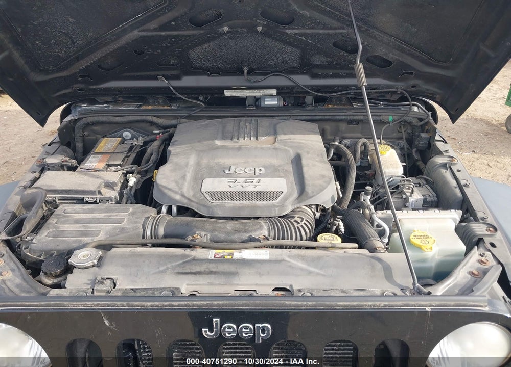 2012 JEEP WRANGLER SPORT VIN: 1C4AJWAG5CL190364