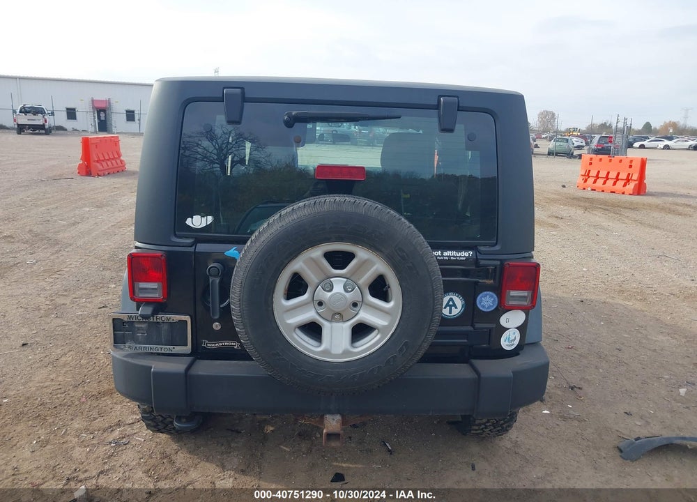 2012 JEEP WRANGLER SPORT VIN: 1C4AJWAG5CL190364