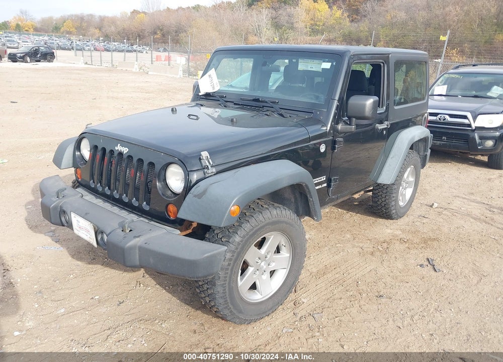 2012 JEEP WRANGLER SPORT VIN: 1C4AJWAG5CL190364