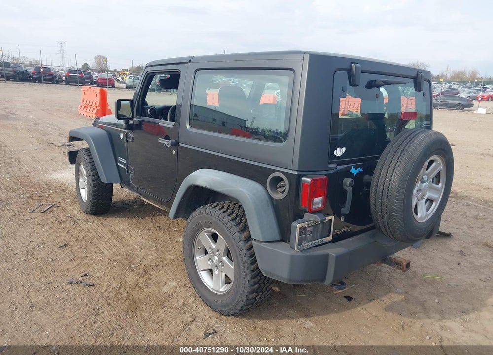2012 JEEP WRANGLER SPORT VIN: 1C4AJWAG5CL190364