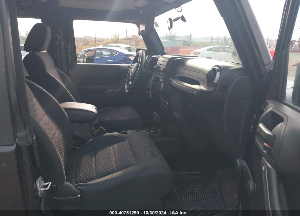 2012 JEEP WRANGLER SPORT VIN: 1C4AJWAG5CL190364