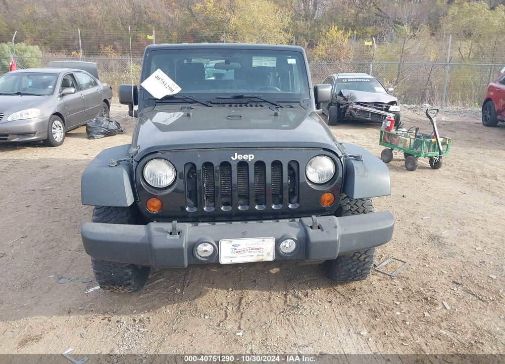 2012 JEEP WRANGLER SPORT VIN: 1C4AJWAG5CL190364
