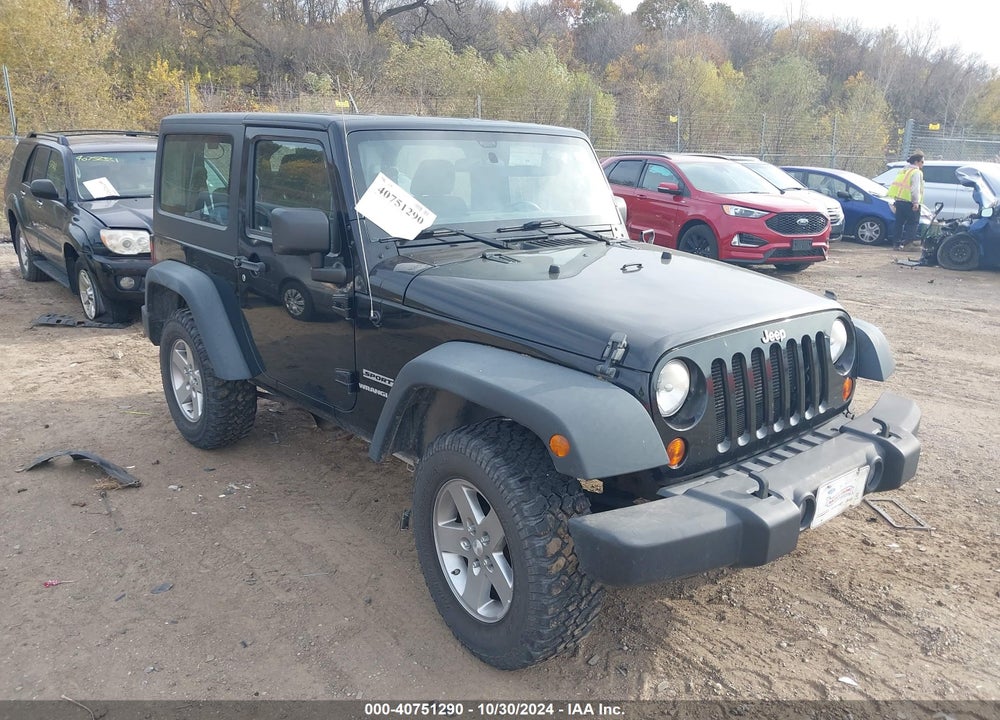 2012 JEEP WRANGLER SPORT VIN: 1C4AJWAG5CL190364