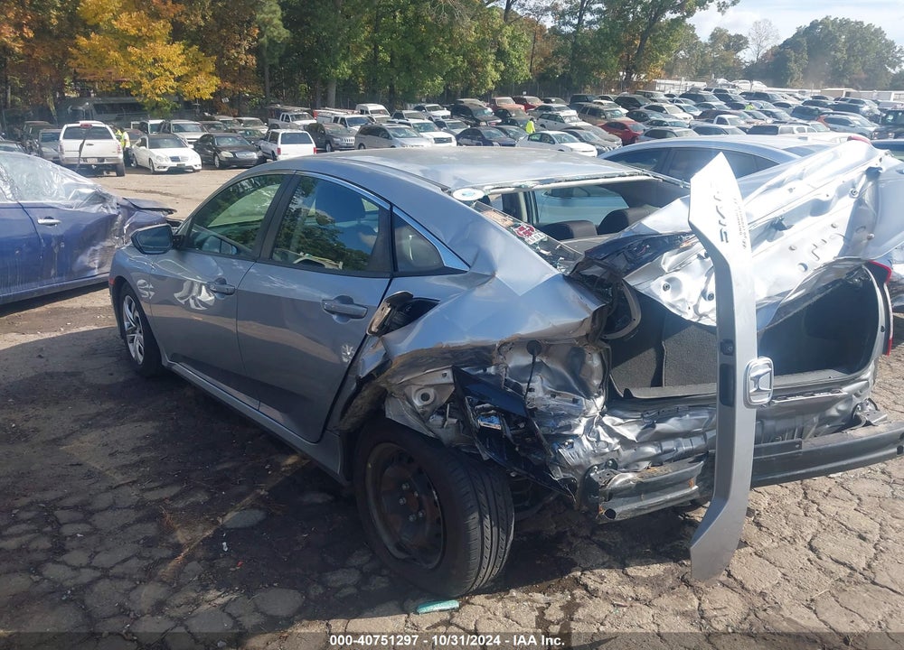 2016 HONDA CIVIC LX VIN: 19XFC2F62GE046651