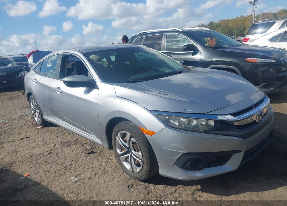 2016 HONDA CIVIC LX VIN: 19XFC2F62GE046651