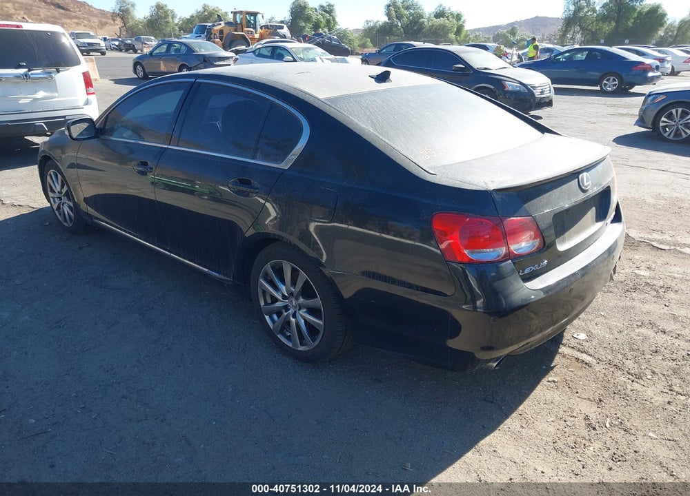 2008 LEXUS GS 450H VIN: JTHBC96S585012641