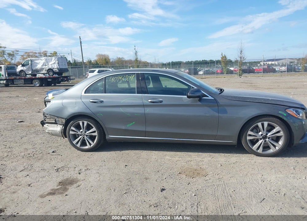 2018 MERCEDES-BENZ C 300 VIN: 55SWF4JB7JU251244