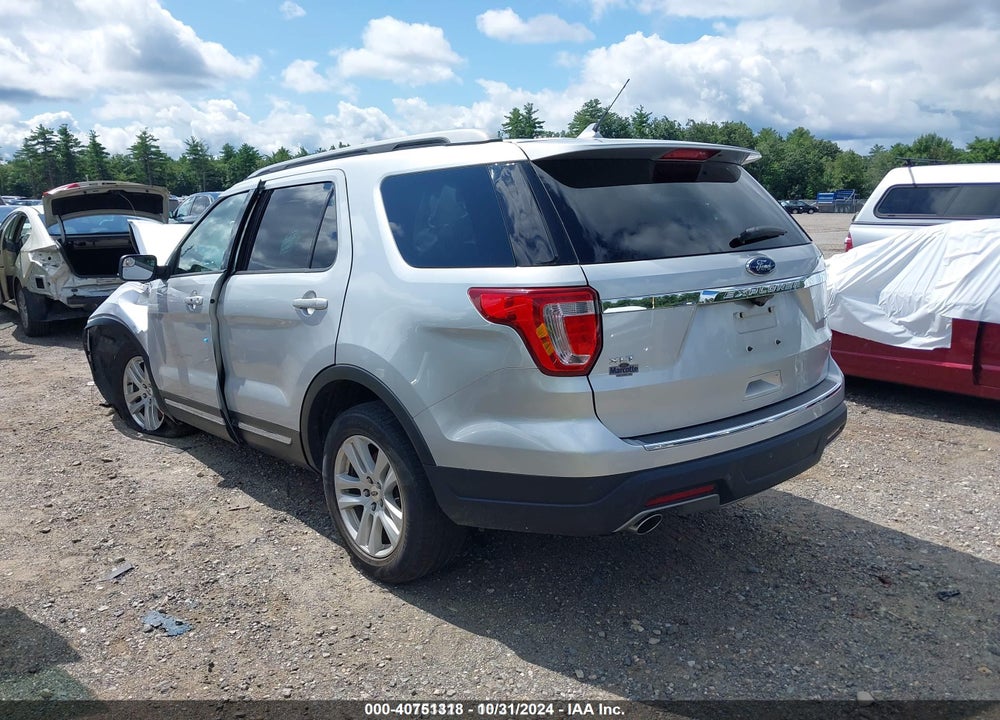 2018 FORD EXPLORER XLT VIN: 1FM5K8D82JGB37539