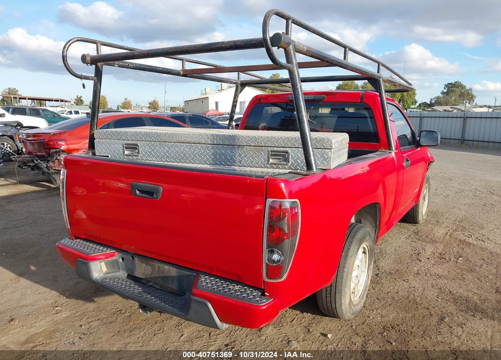 2005 CHEVROLET COLORADO VIN: 1GCCS148058217750