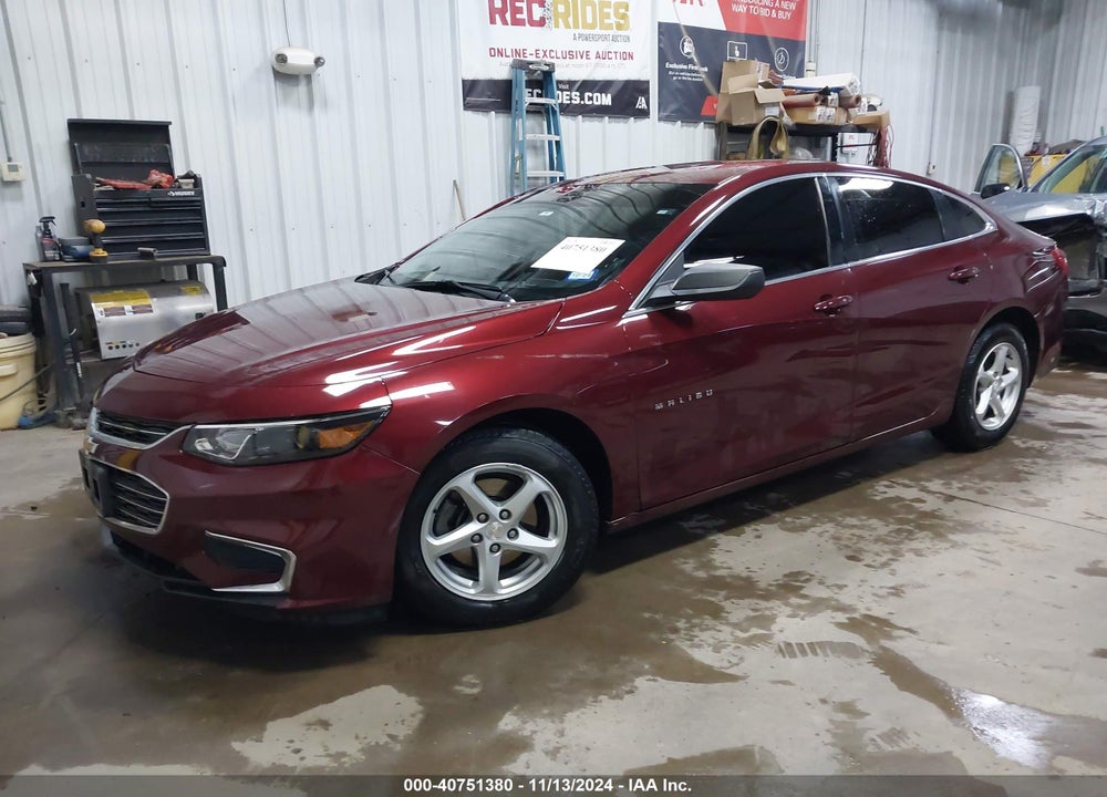 2016 CHEVROLET MALIBU LS VIN: 1G1ZB5ST2GF316540