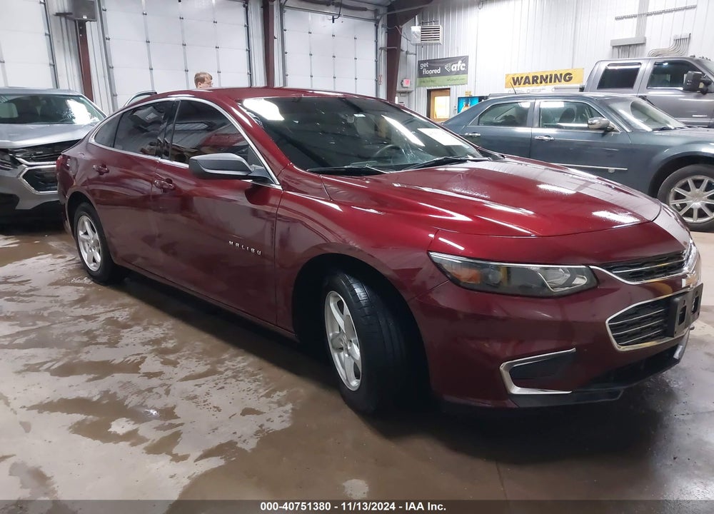 2016 CHEVROLET MALIBU LS VIN: 1G1ZB5ST2GF316540